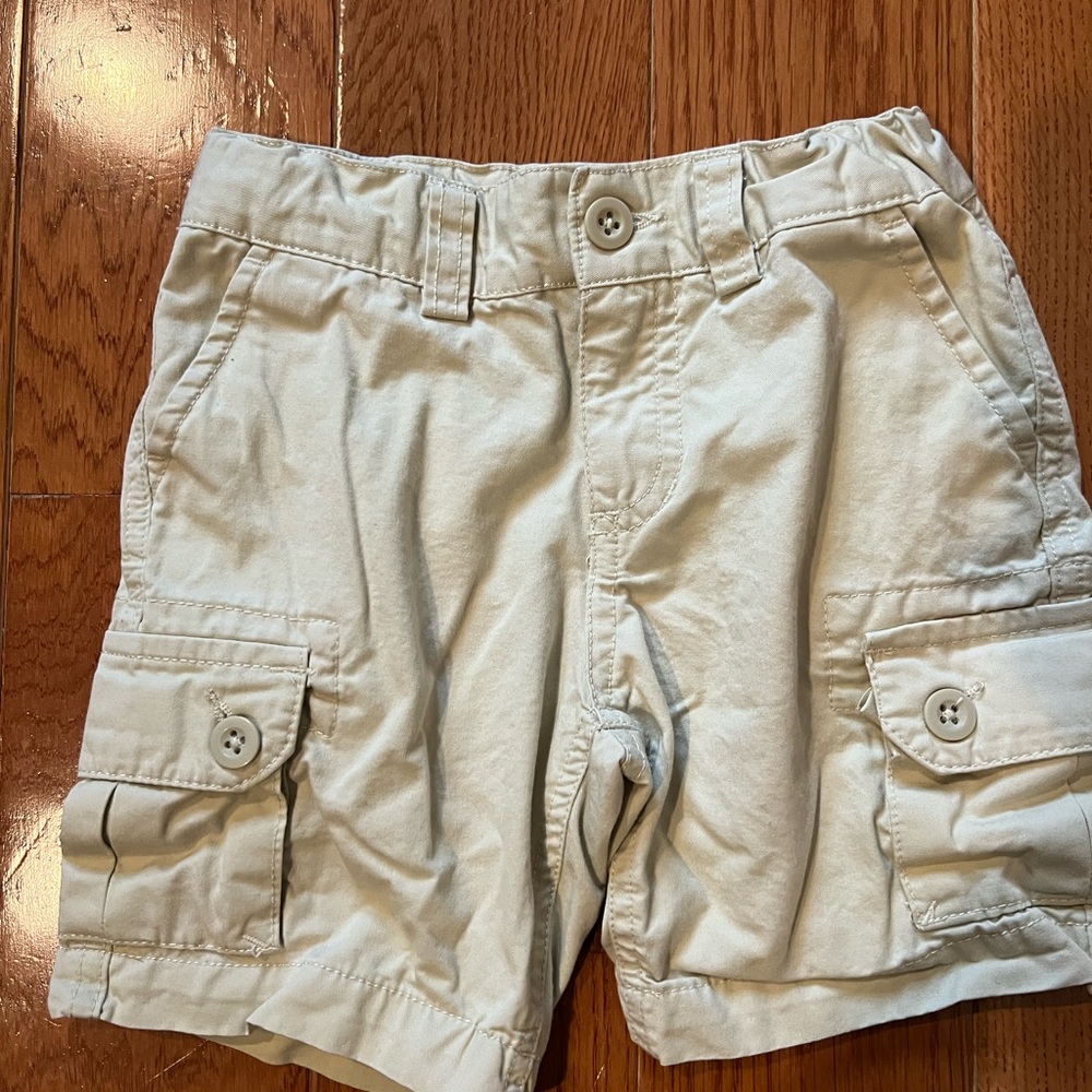 Polo by Ralph Lauren Cream Cargo Shorts - Boys